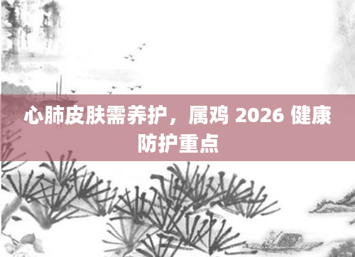 心肺皮肤需养护，属鸡 2026 健康防护重点