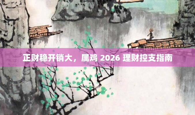 正财稳开销大，属鸡 2026 理财控支指南